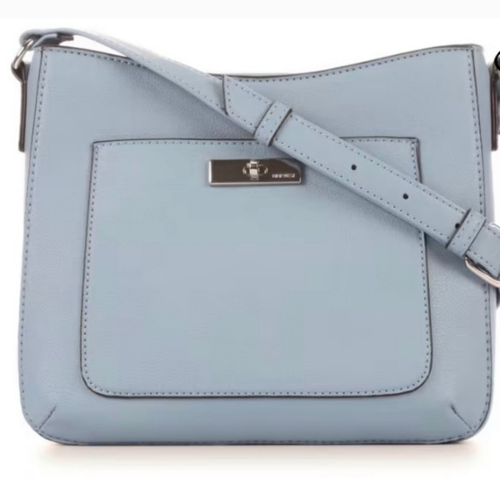 Nine West Harmon Crossbody Swing Pack Pale Denim Hand Bag